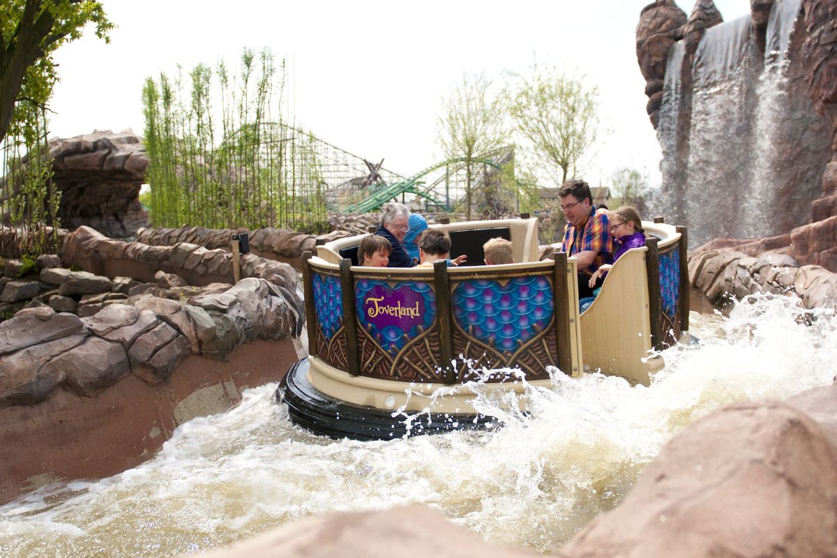 Wildwaterbaan Toverland, pretpark Nederland