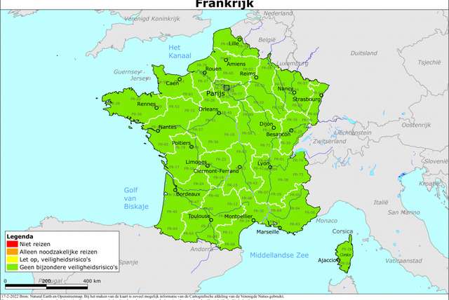 Reisadvies: Is Frankrijk een veilig vakantieland?