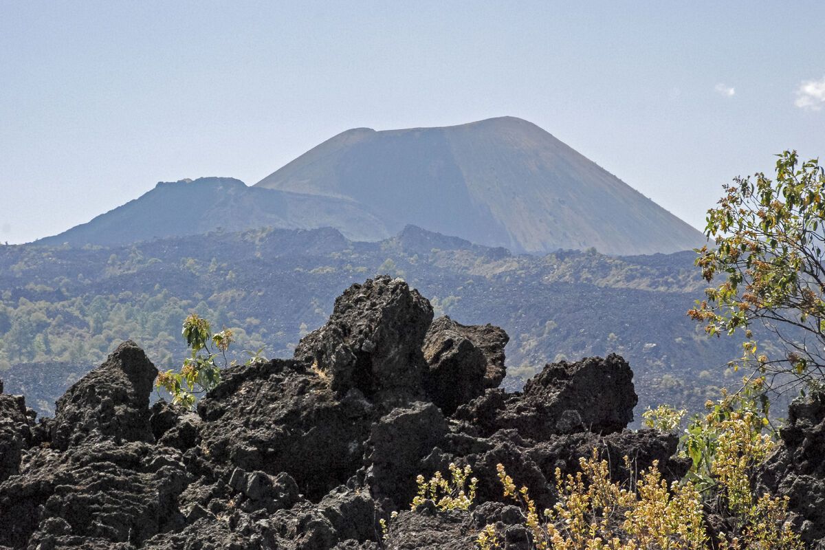 Vulkaan Paricutín bij Uruapan