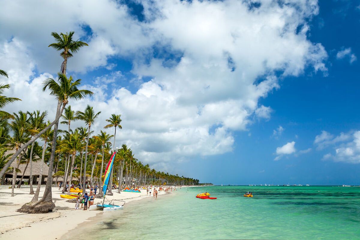 Een strand van de Dominicaanse Republiek