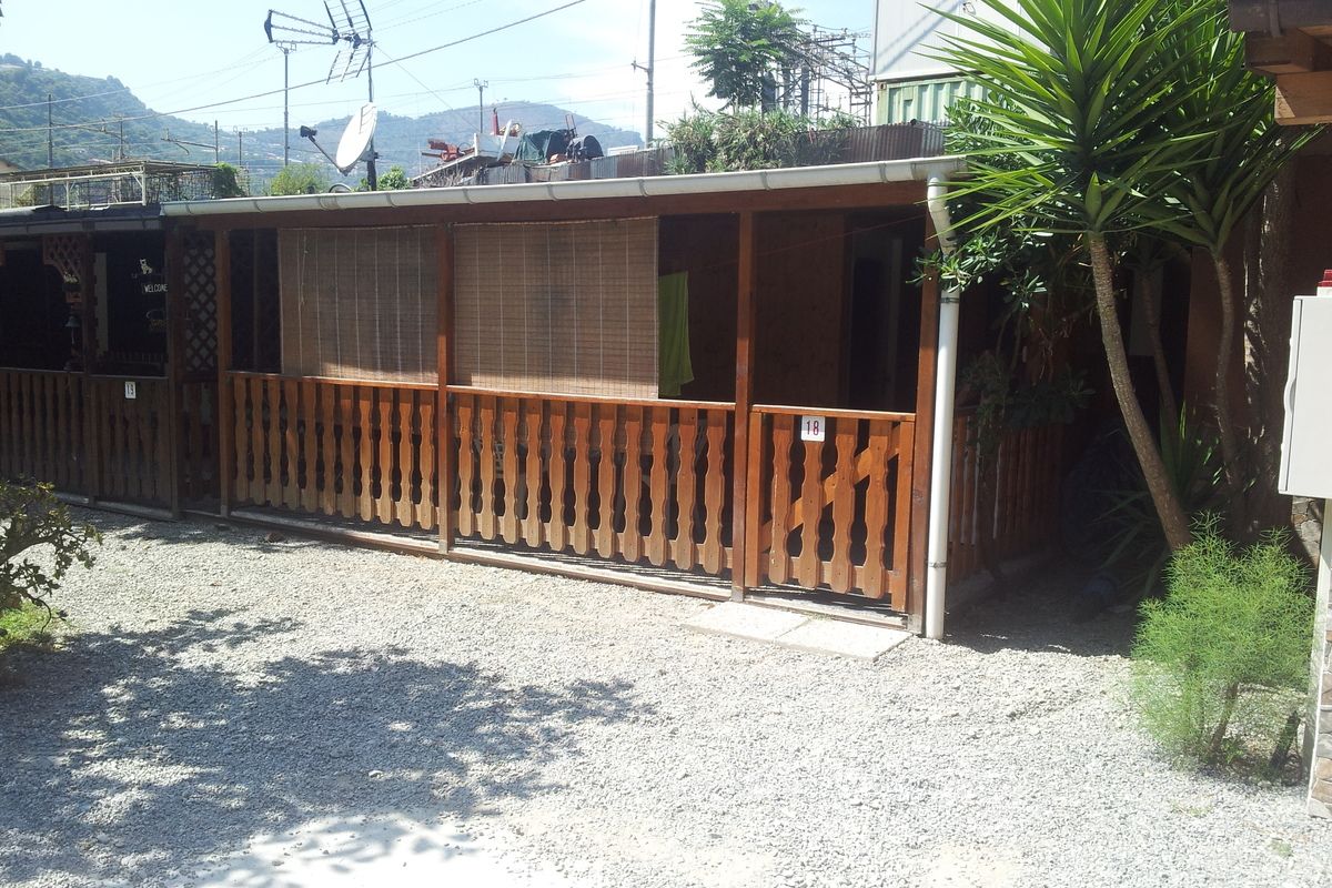 Het knusse huisje op Camping Roma