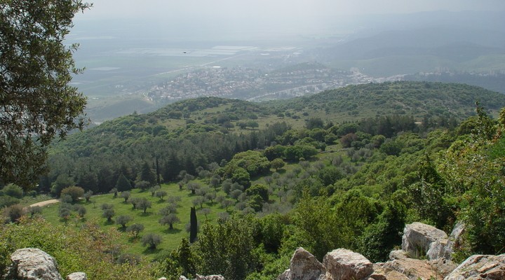 Carmelgebergte, reizen in Isral, landschap