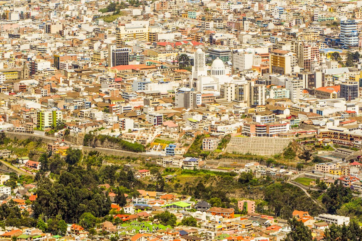 San Juan de Ambato in Ecuador