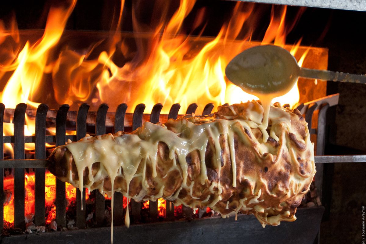 Gâteau à la broche