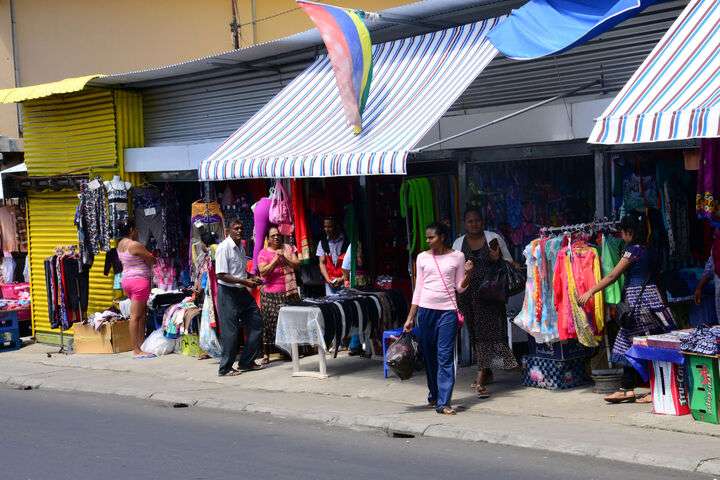 Winkelen op Mauritius
