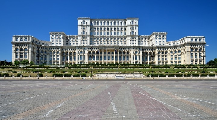 Paleis van Parlement, Boekarest, Roemenie