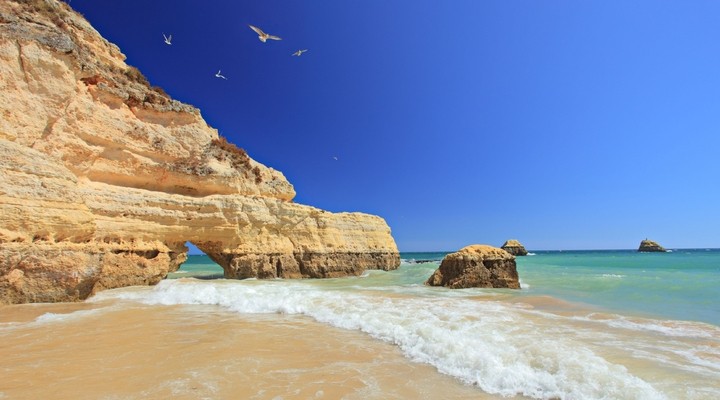 Strand in de Algarve
