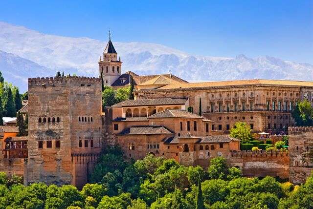 Historische stedendriehoek; Sevilla, Córdoba, Granada