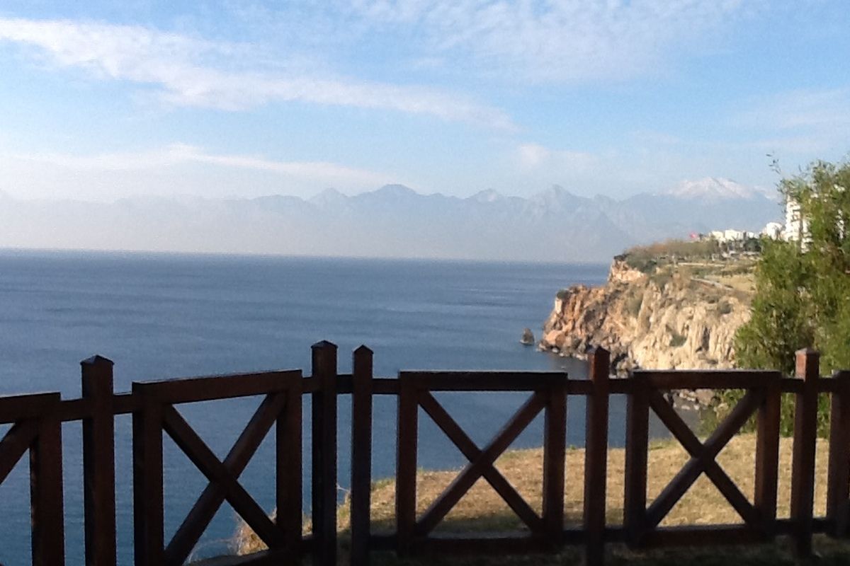 Uitzicht op het water