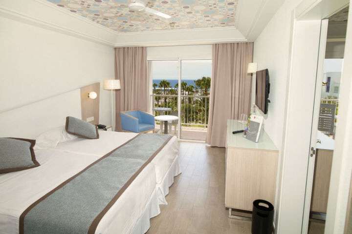 de slaapkamer van '4-persoonskamer, Familiesuite'