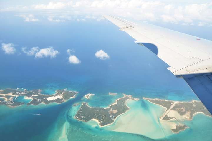 Bahama's vanuit de lucht