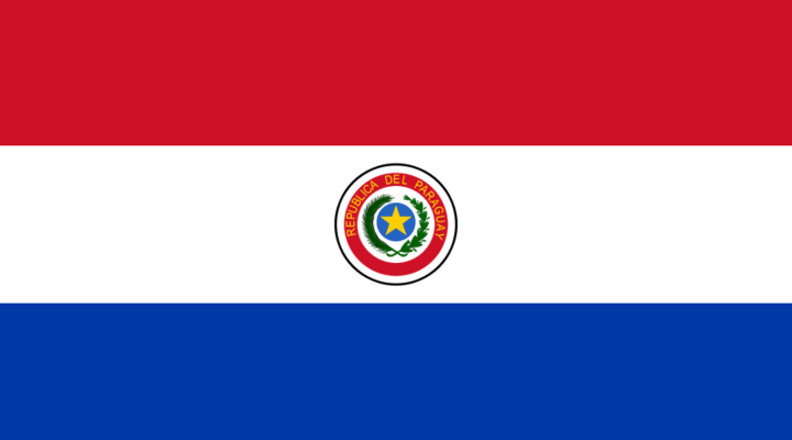 De vlag van Paraguay