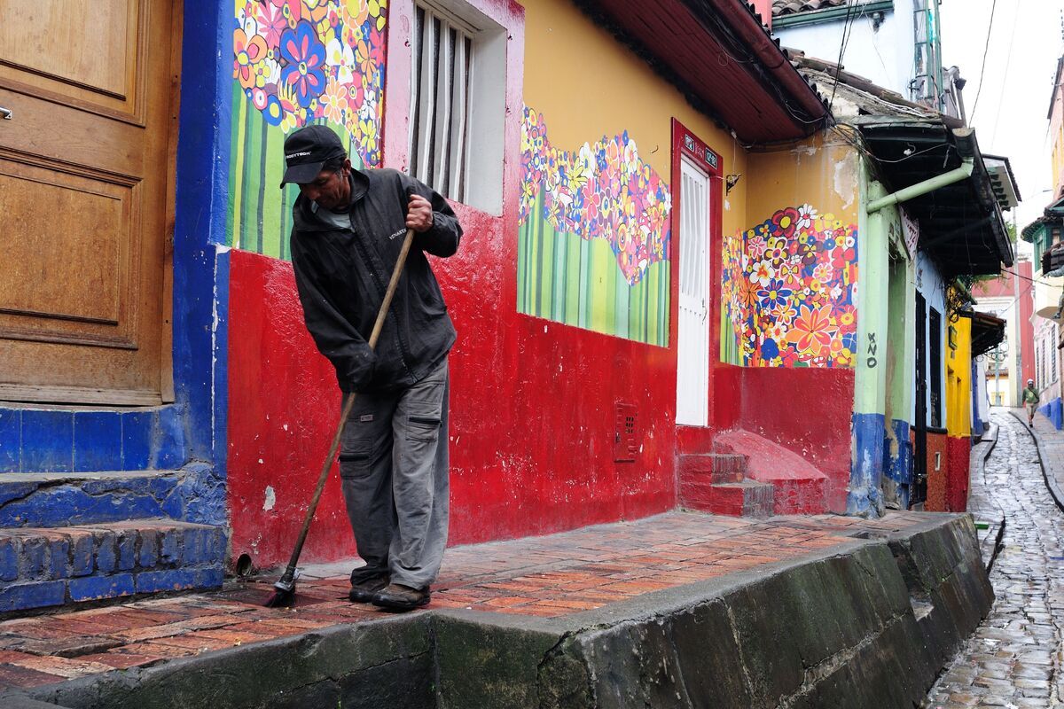Wijk La Candelaria. Bogota