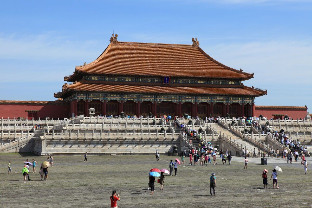 Verboden Stad in China