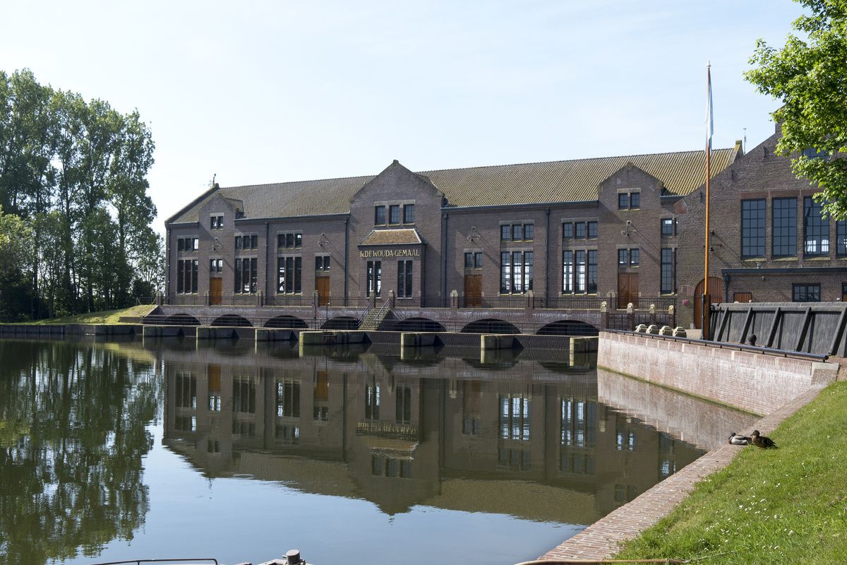 Het Wouda-gemaal te Lemmer