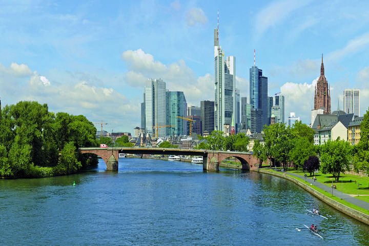De Main in Frankfurt