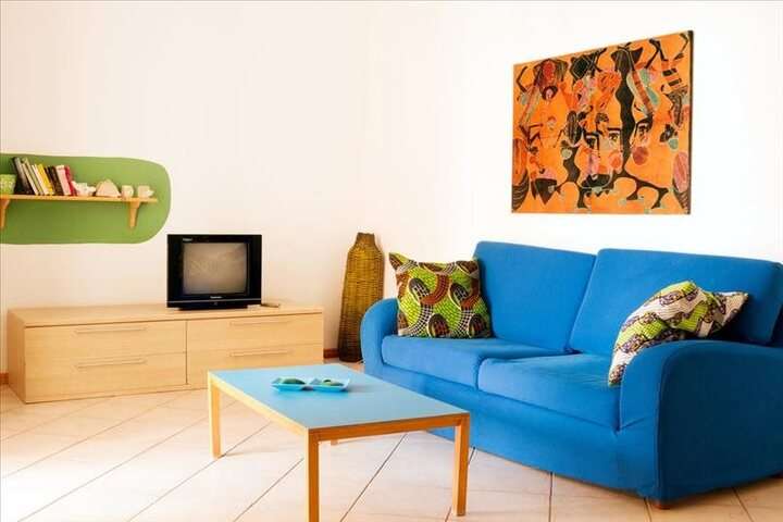 Zitgedeelte van 'Appartement'