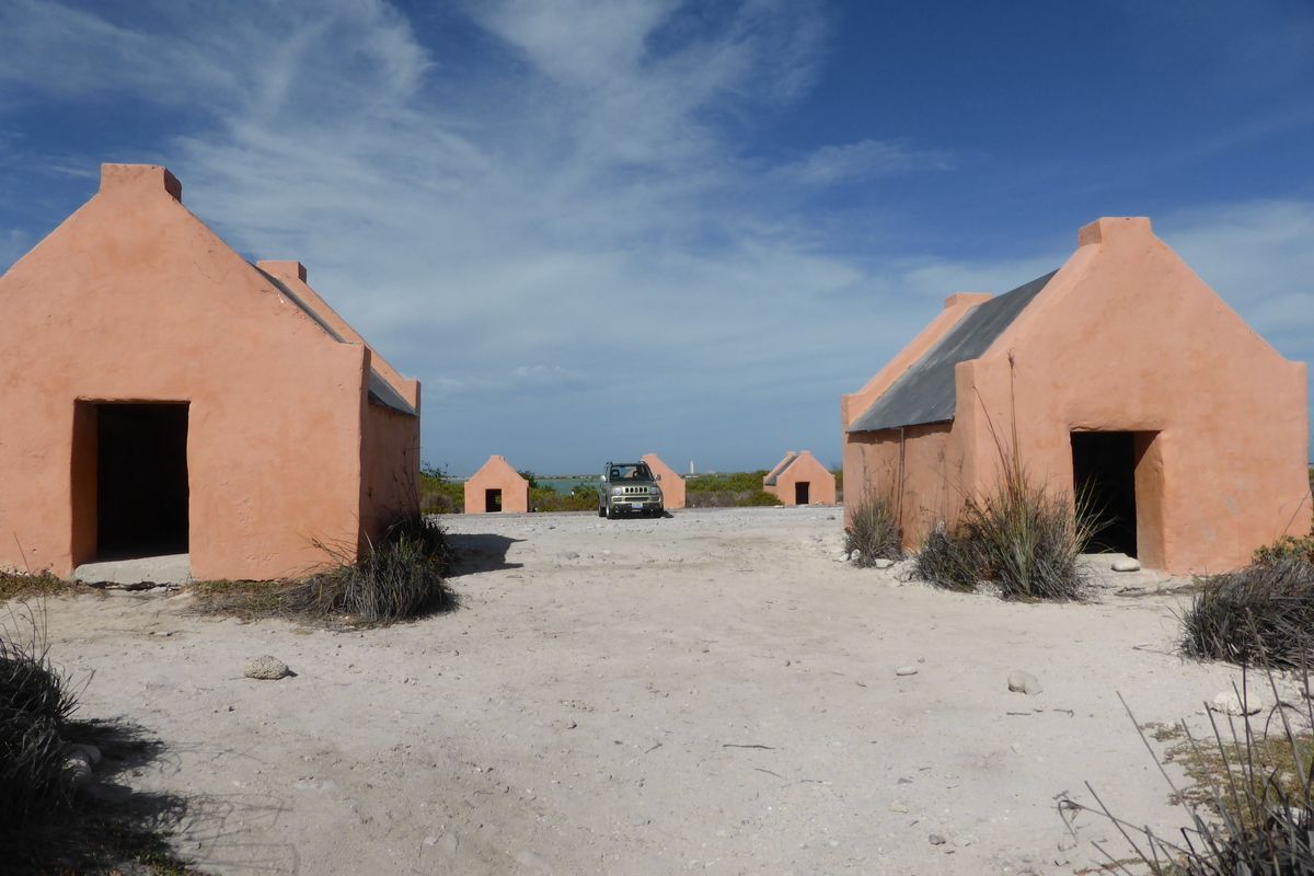 Zoutvlaktes en zoutpannen op Bonaire