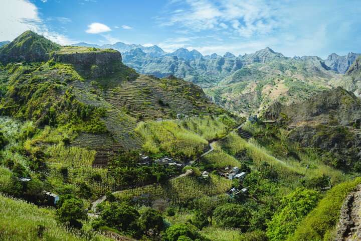 Paul Valley op Santo Antao