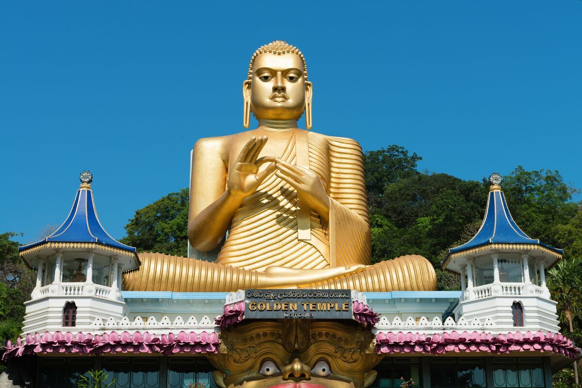 Gouden Tempel van Dambulla
