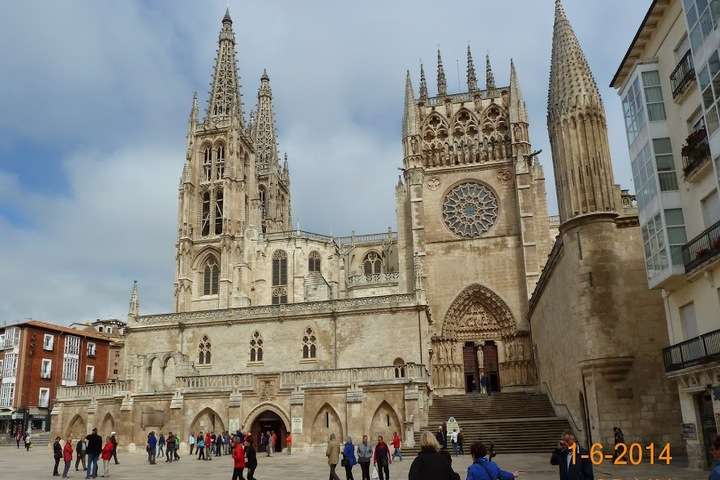 Gotische Santa Mariakathedraal, Burgos, Spanje