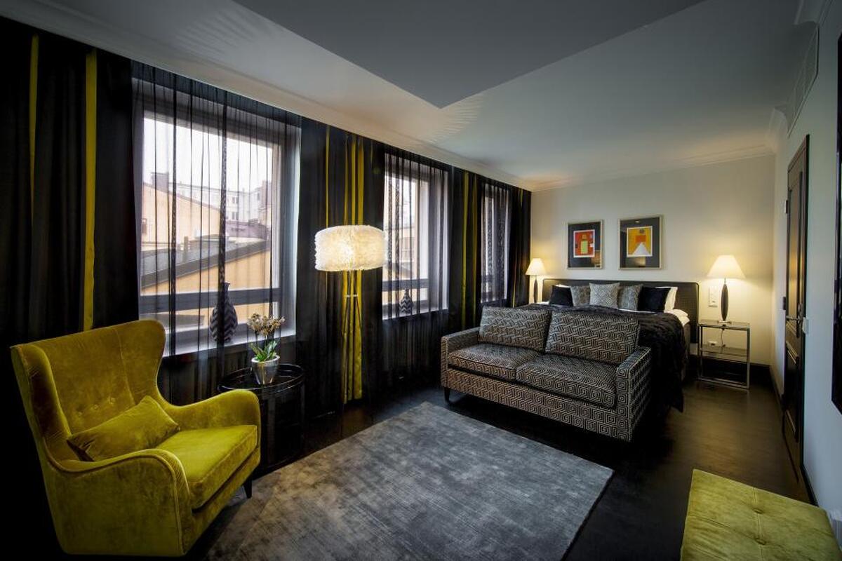 Hotel Lilla Roberts slaapkamer