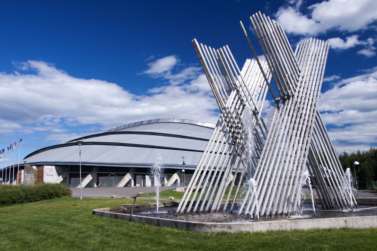 Moderne kunst in Hamar, Noorwegen