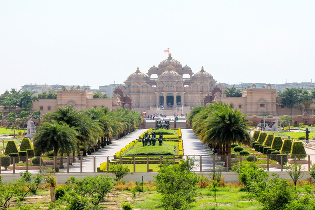 Akshardham Palace in New Delhi