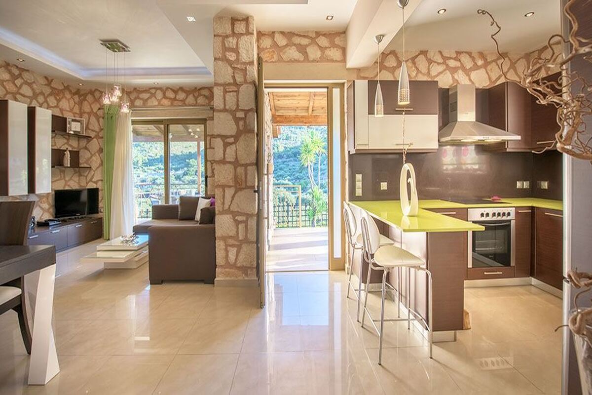 Modern ingerichte villa's