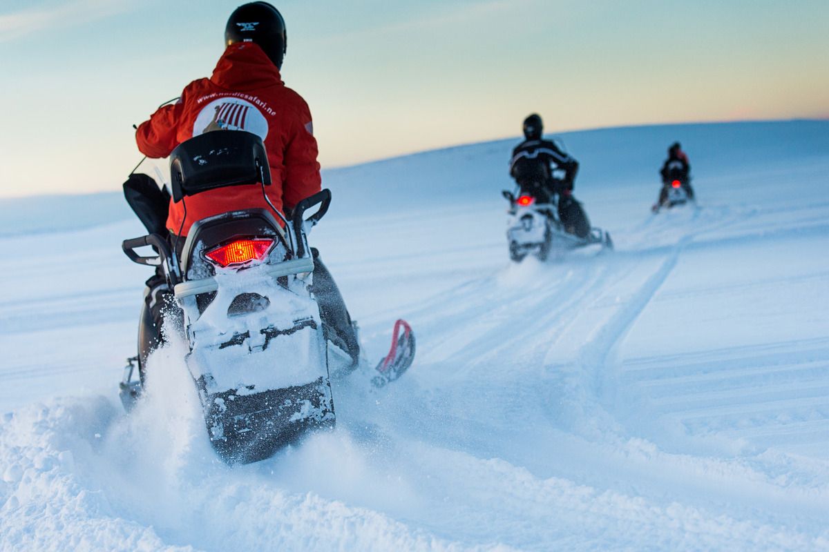 Sneeuwscooter trip Mehamn