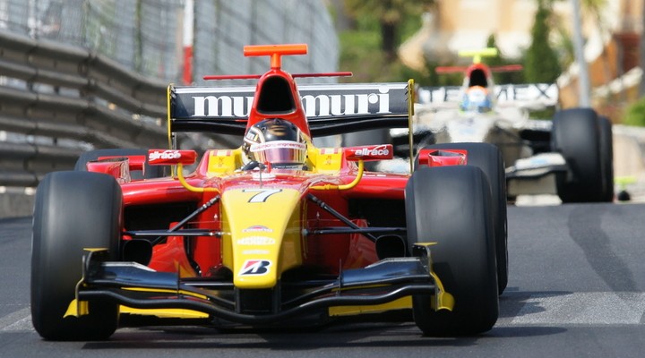 Formule 1 raceauto, Monaco, stratencircuit