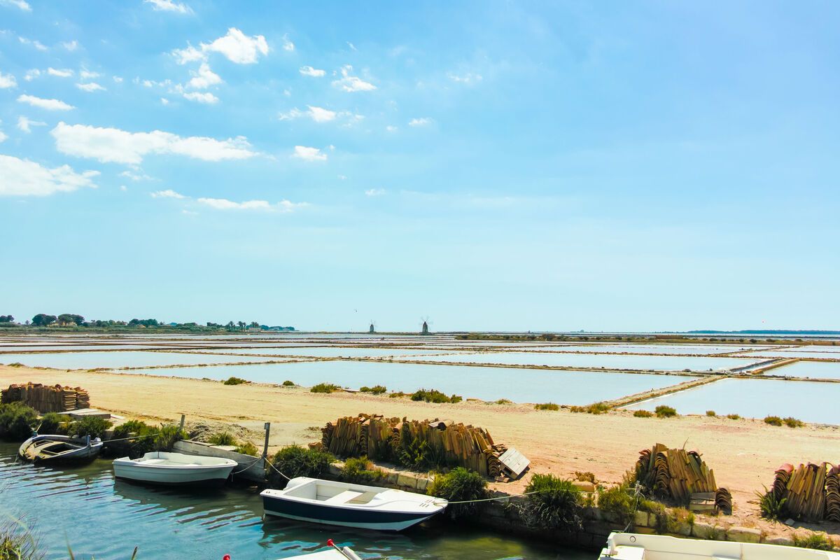 Zoutpannen in Marsala