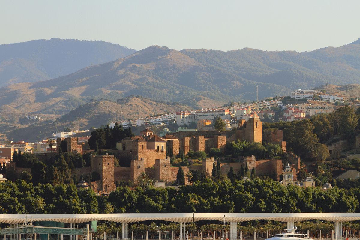 Alcazaba in Malaga