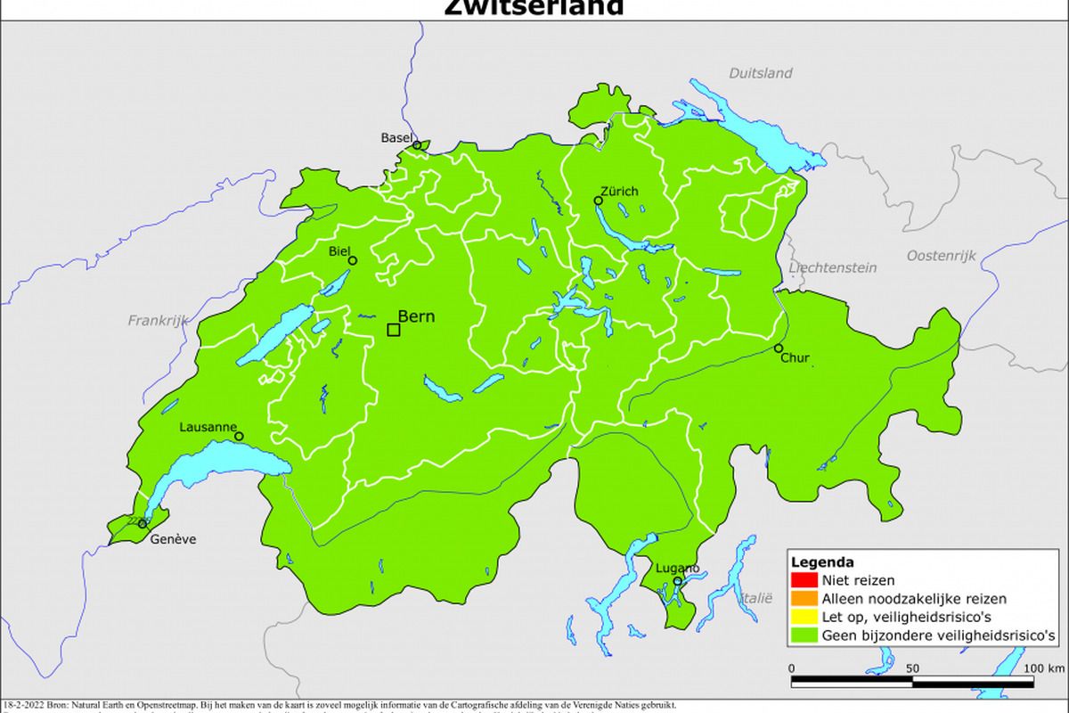 Reisadvies Zwitserland
