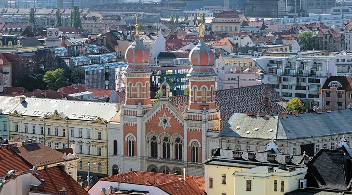 Stadsbeeld Plzen - Tsjechi