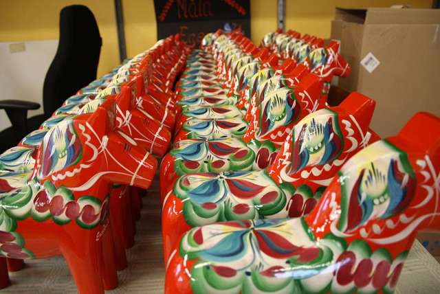 Elanden, beren en houten paardjes in Zweden