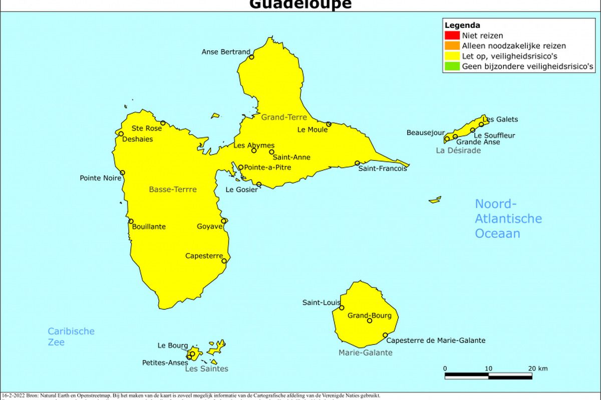 Reisadvies Guadeloupe