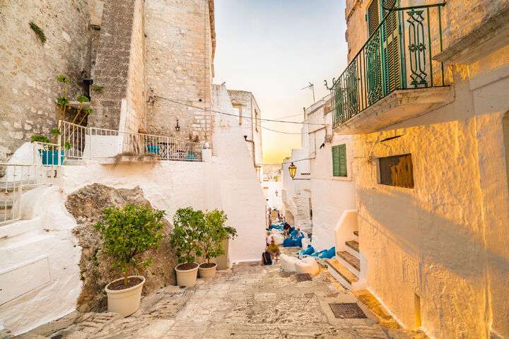 De straatjes van Ostuni