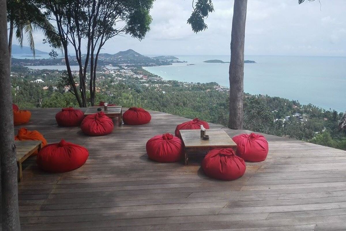 Bar met prachtig uitzicht