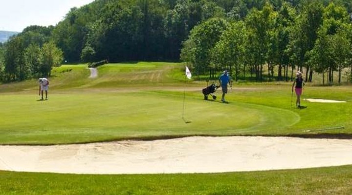 Golfen Opaalkust, hole Saint Omer, Frankrijk