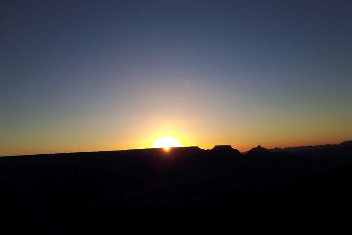 Zonsopkomst Grand Canyon