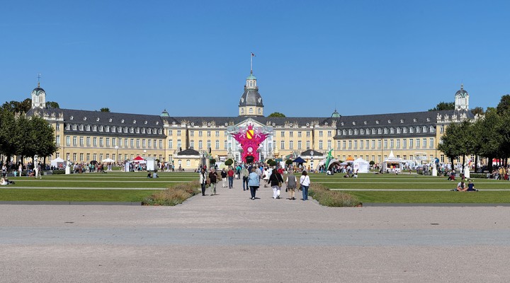 Paleis van Karlsruhe Duitsland