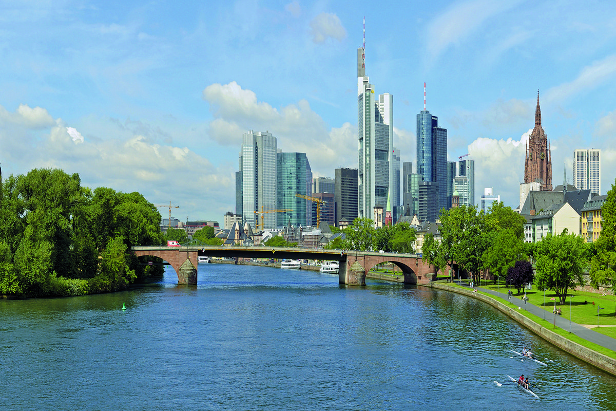 De Main in Frankfurt