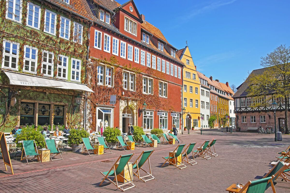 Het oude gedeelte van Hannover