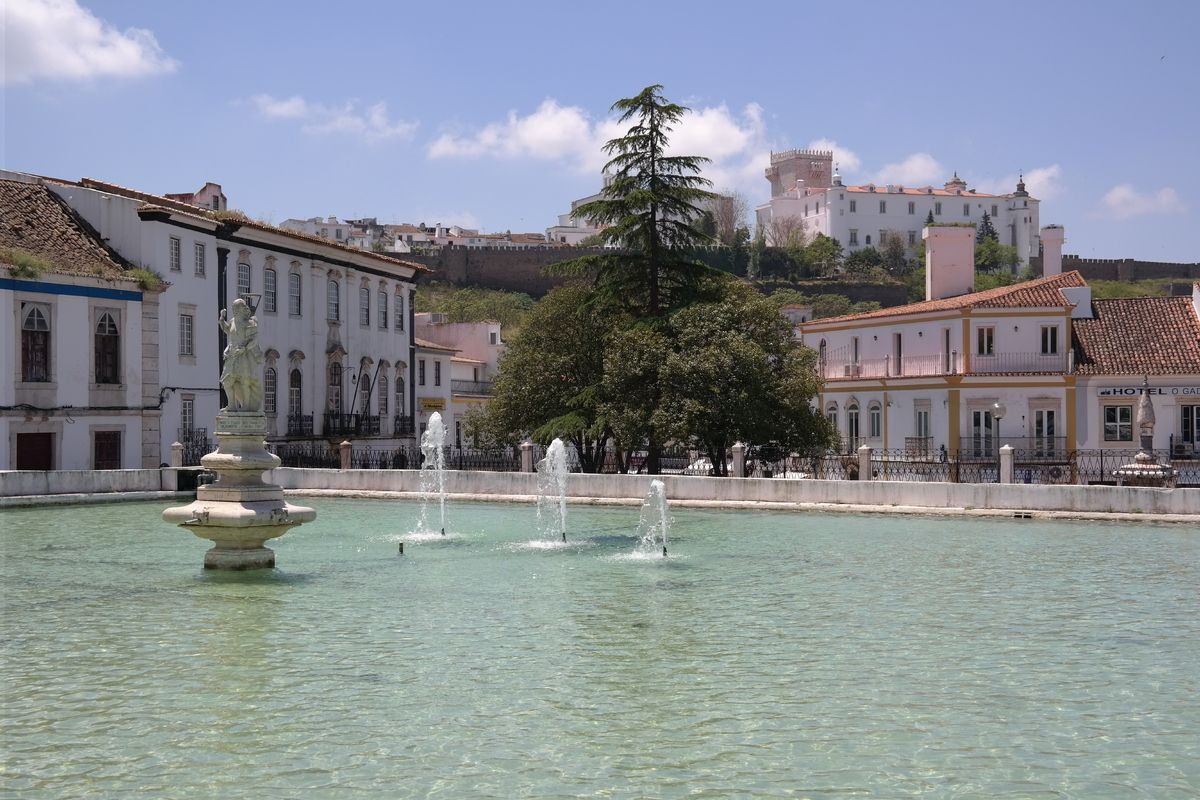 Het plaatsje Estremoz