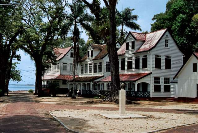 Paramaribo, hoofdstad van Suriname