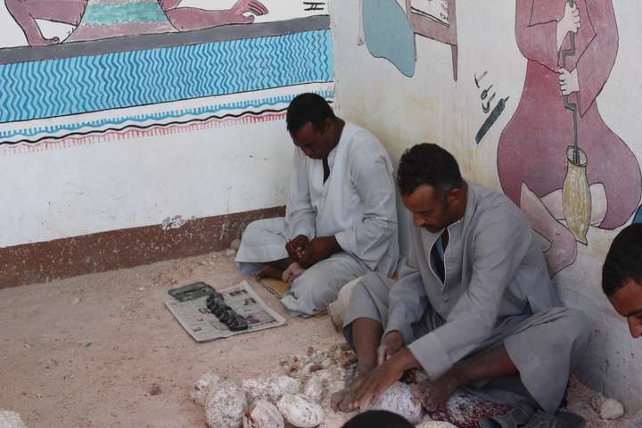 albasterfabriek, Egyptenaren, Egypte