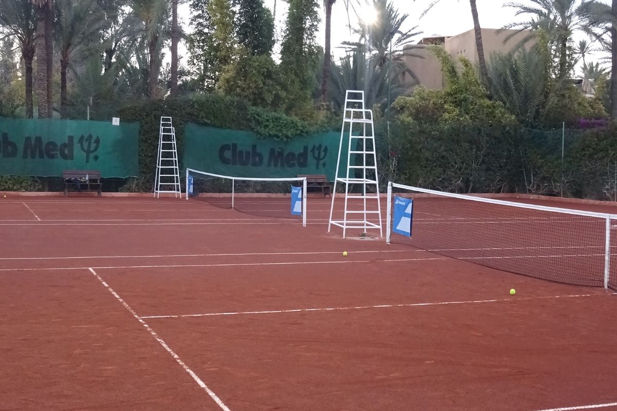 Tennisbanen Club Med