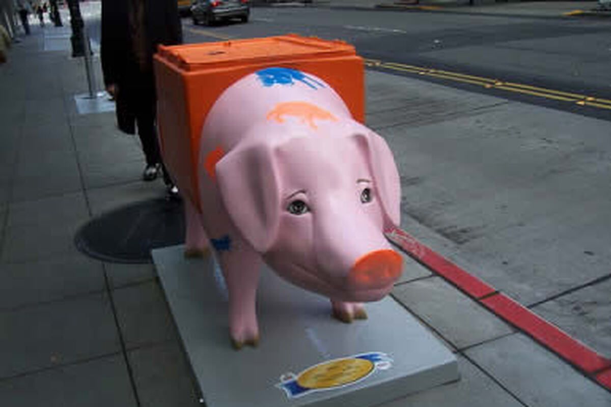 Monument voor het varken