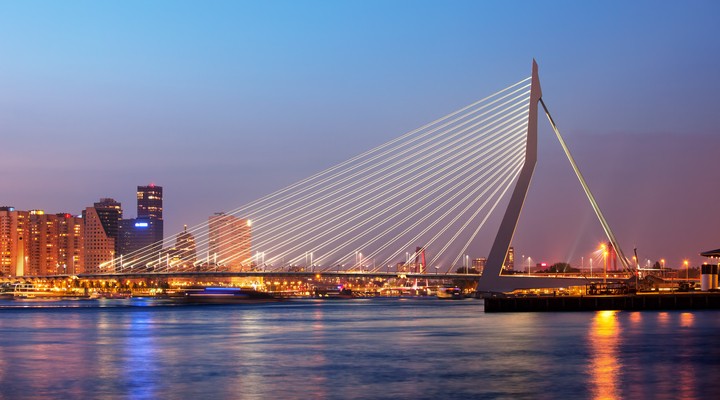 Erasmusbrug Rotterdam, Nederland